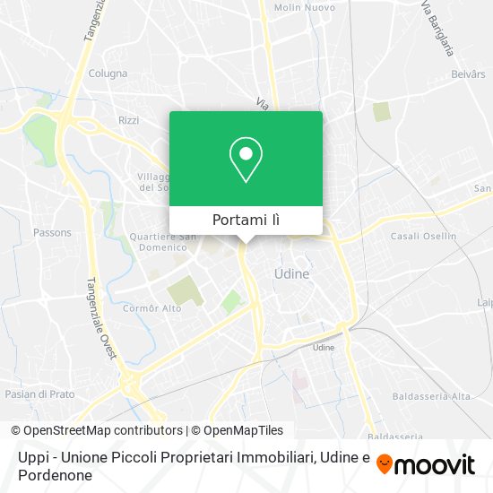 Mappa Uppi - Unione Piccoli Proprietari Immobiliari