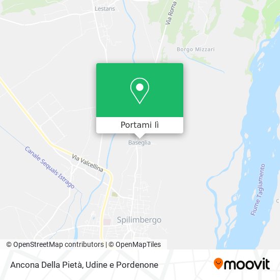 Mappa Ancona Della Pietà