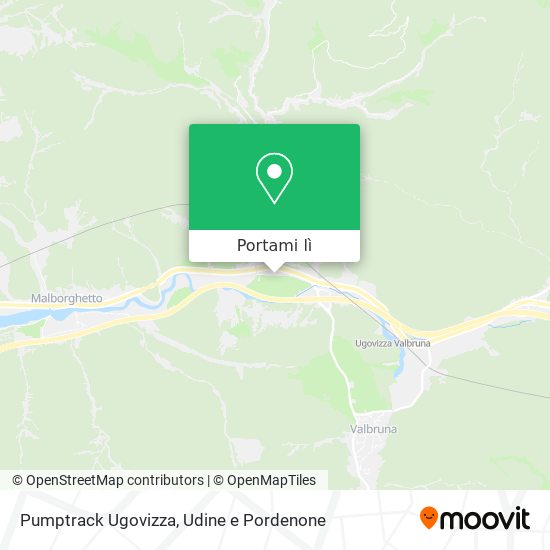 Mappa Pumptrack Ugovizza