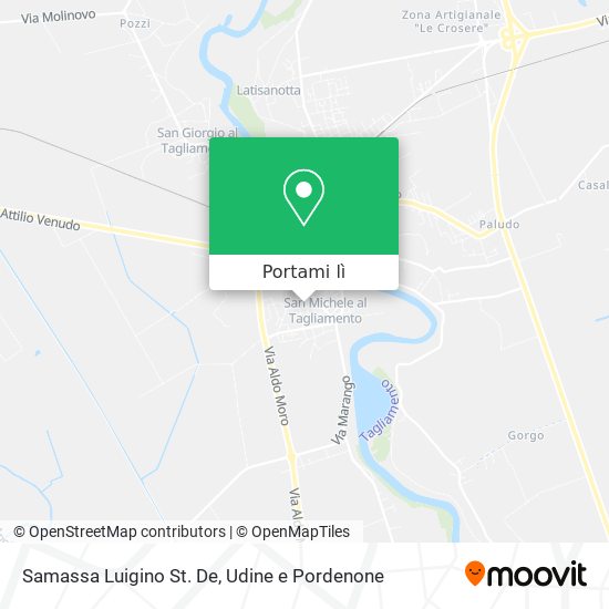 Mappa Samassa Luigino St. De