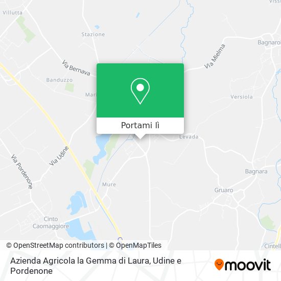 Mappa Azienda Agricola la Gemma di Laura