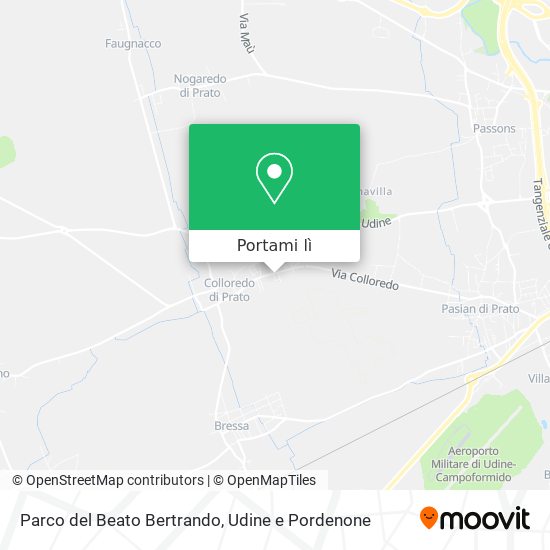 Mappa Parco del Beato Bertrando