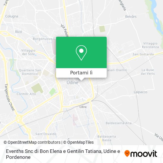 Mappa Evenths Snc di Bon Elena e Gentilin Tatiana