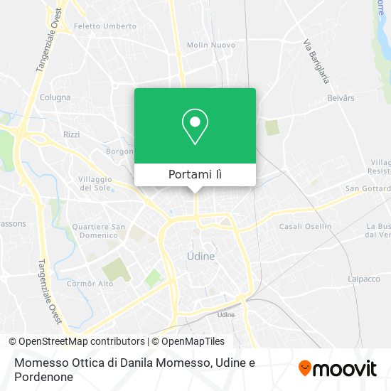 Mappa Momesso Ottica di Danila Momesso