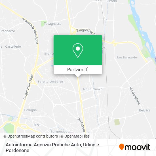 Mappa Autoinforma Agenzia Pratiche Auto