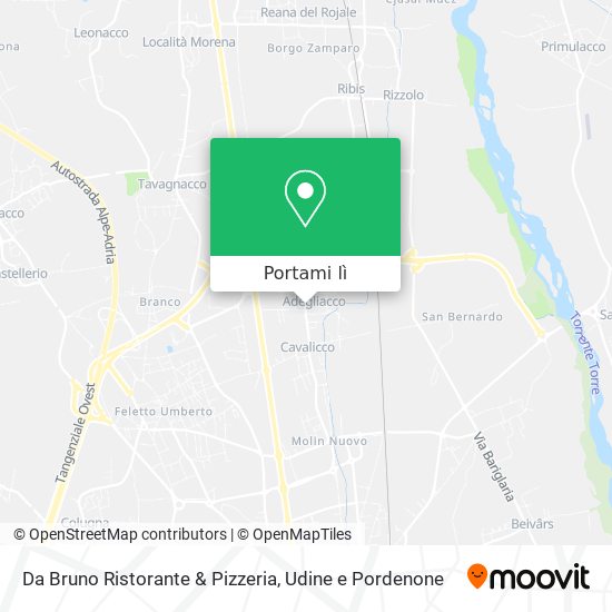 Mappa Da Bruno Ristorante & Pizzeria