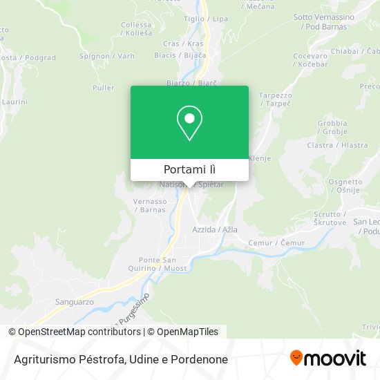 Mappa Agriturismo Péstrofa