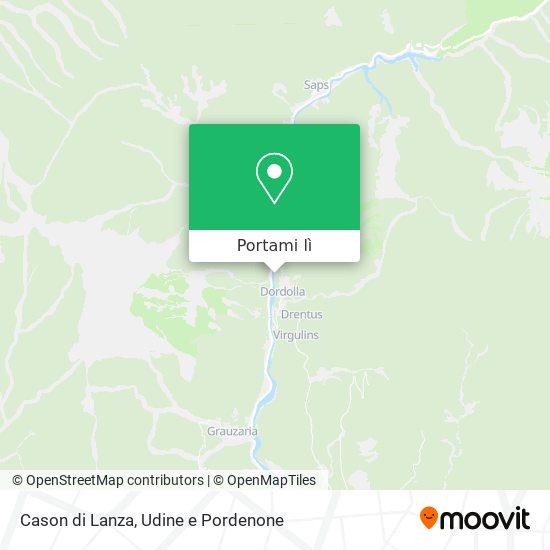 Mappa Cason di Lanza