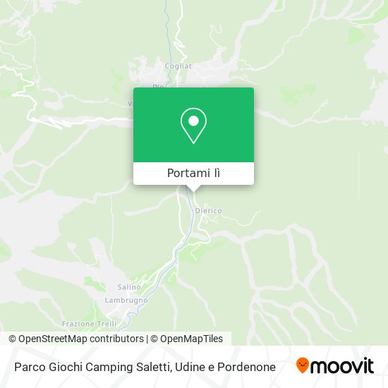 Mappa Parco Giochi Camping Saletti