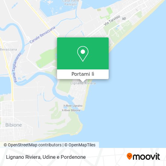 Mappa Lignano Riviera