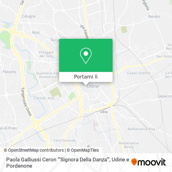 Mappa Paola Galliussi Ceron ""Signora Della Danza""