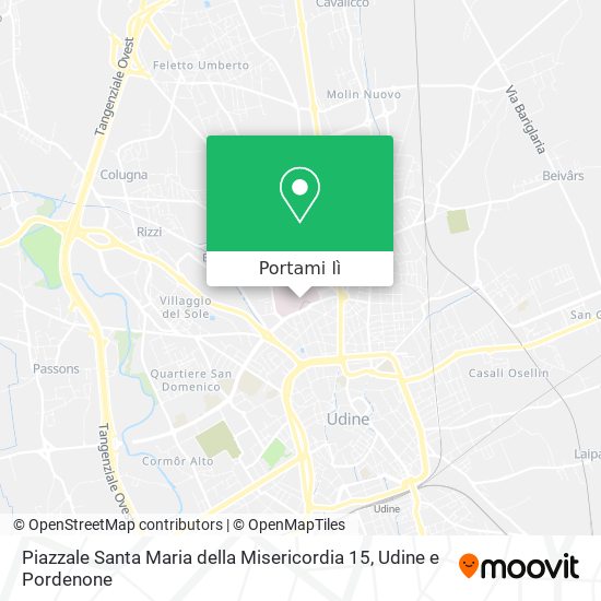Mappa Piazzale Santa Maria della Misericordia 15