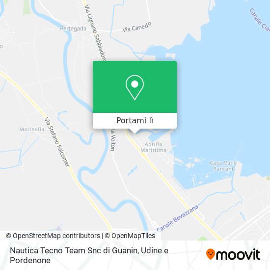 Mappa Nautica Tecno Team Snc di Guanin