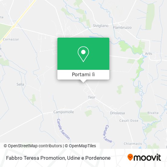 Mappa Fabbro Teresa Promotion