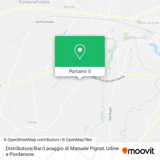 Mappa Distributore / Bar / Lavaggio di Manuele Pignat