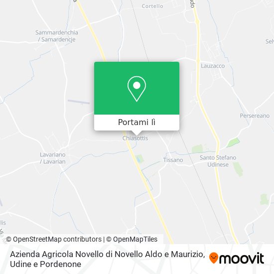 Mappa Azienda Agricola Novello di Novello Aldo e Maurizio
