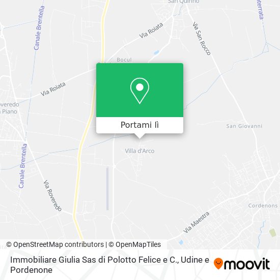 Mappa Immobiliare Giulia Sas di Polotto Felice e C.