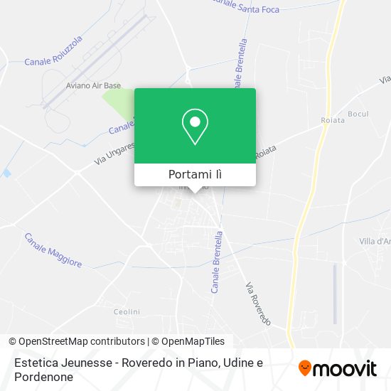 Mappa Estetica Jeunesse - Roveredo in Piano