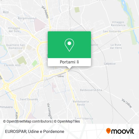 Mappa EUROSPAR