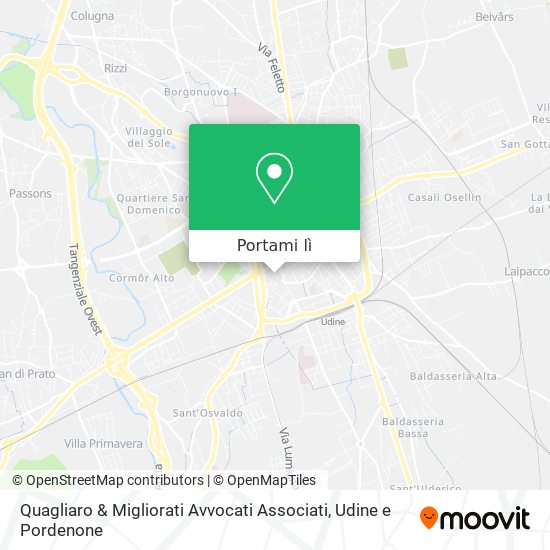 Mappa Quagliaro & Migliorati Avvocati Associati