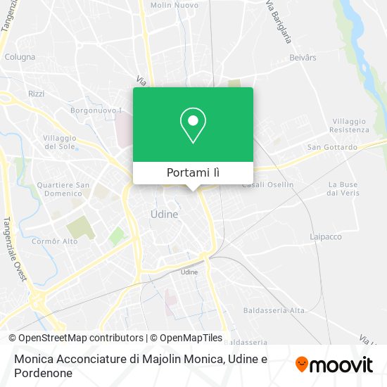Mappa Monica Acconciature di Majolin Monica