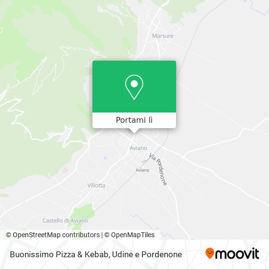 Mappa Buonissimo Pizza & Kebab