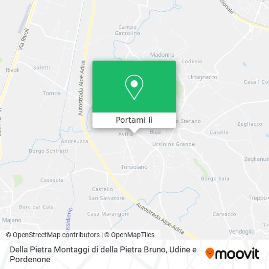 Mappa Della Pietra Montaggi di della Pietra Bruno