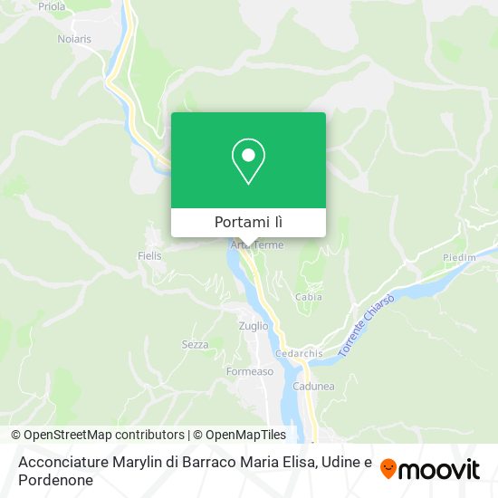Mappa Acconciature Marylin di Barraco Maria Elisa