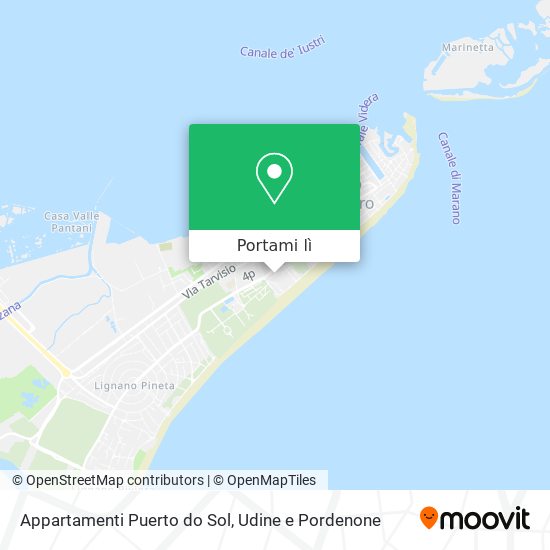 Mappa Appartamenti Puerto do Sol