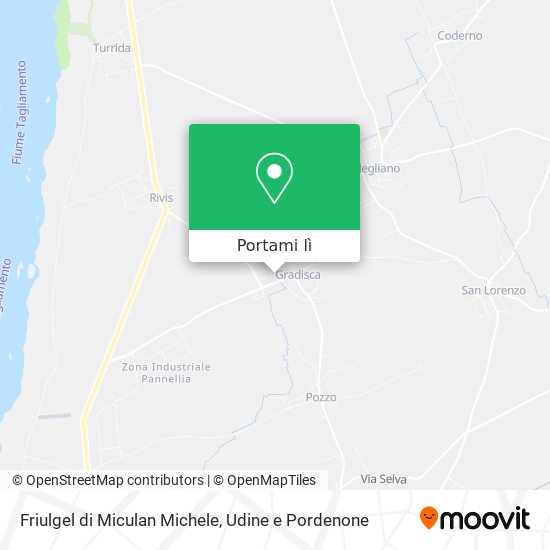 Mappa Friulgel di Miculan Michele