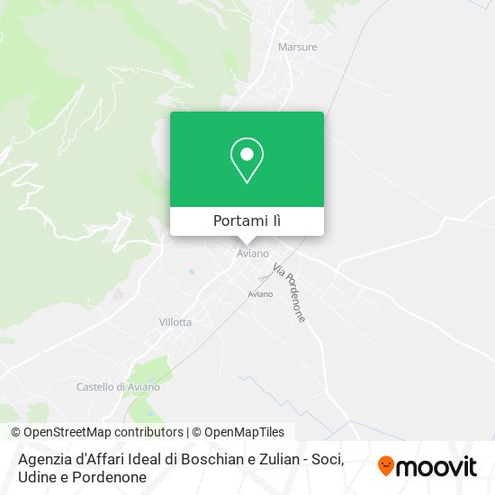 Mappa Agenzia d'Affari Ideal di Boschian e Zulian - Soci