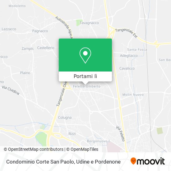 Mappa Condominio Corte San Paolo