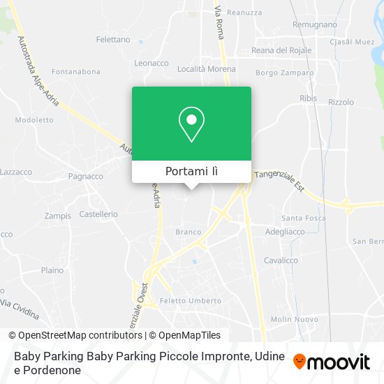 Mappa Baby Parking Baby Parking Piccole Impronte