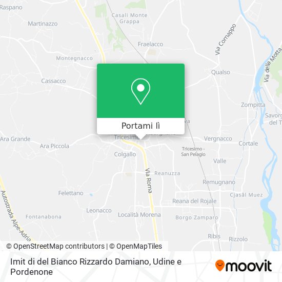 Mappa Imit di del Bianco Rizzardo Damiano