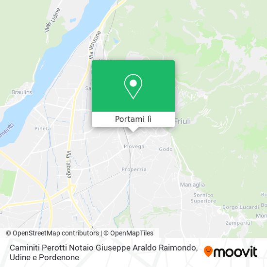 Mappa Caminiti Perotti Notaio Giuseppe Araldo Raimondo