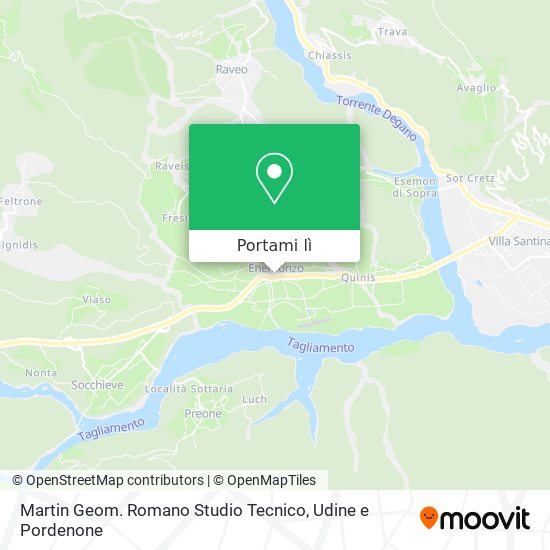 Mappa Martin Geom. Romano Studio Tecnico