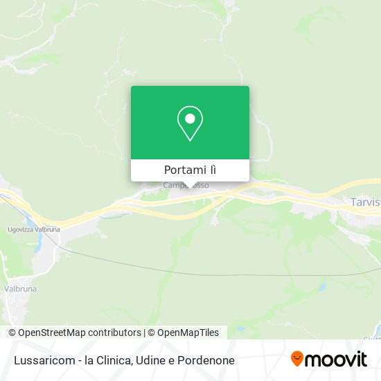 Mappa Lussaricom - la Clinica