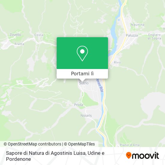 Mappa Sapore di Natura di Agostinis Luisa