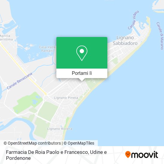 Mappa Farmacia De Roia Paolo e Francesco