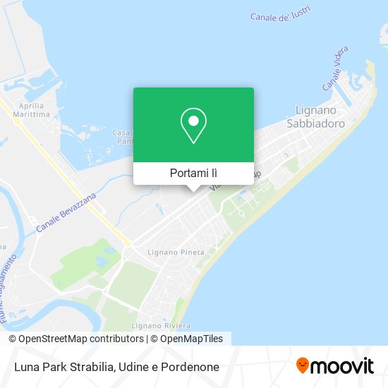 Mappa Luna Park Strabilia