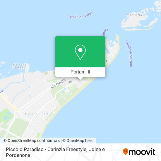 Mappa Piccolo Paradiso - Carinzia Freestyle