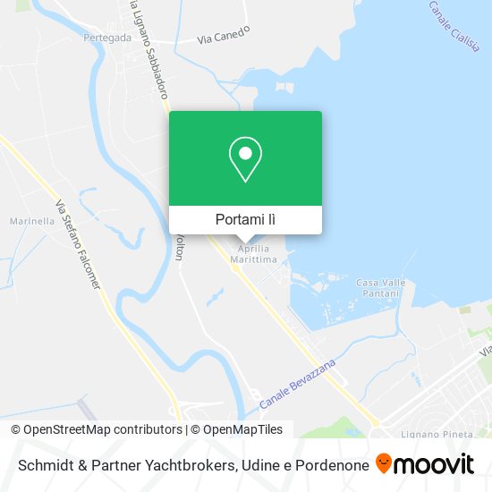 Mappa Schmidt & Partner Yachtbrokers