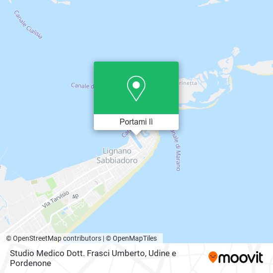 Mappa Studio Medico Dott. Frasci Umberto