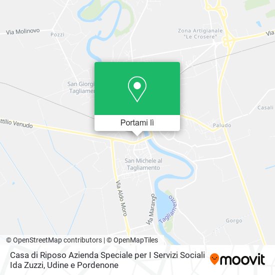 Mappa Casa di Riposo Azienda Speciale per I Servizi Sociali Ida Zuzzi