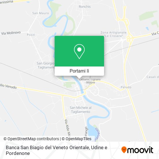 Mappa Banca San Biagio del Veneto Orientale