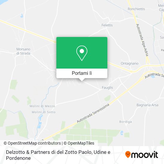 Mappa Delzotto & Partners di del Zotto Paolo