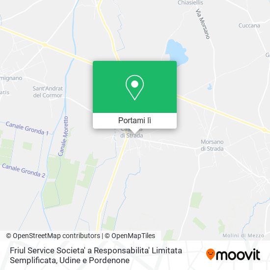 Mappa Friul Service Societa' a Responsabilita' Limitata Semplificata