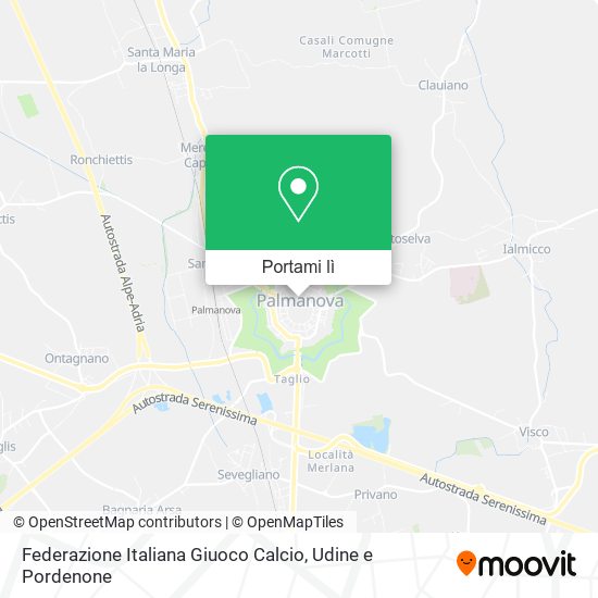 Mappa Federazione Italiana Giuoco Calcio