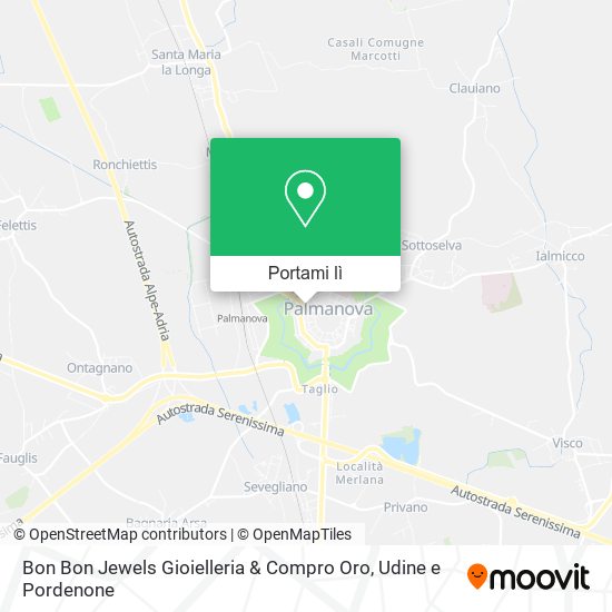 Mappa Bon Bon Jewels Gioielleria & Compro Oro