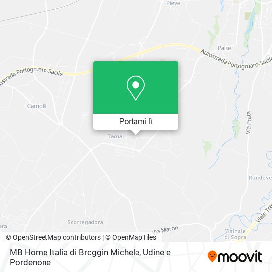 Mappa MB Home Italia di Broggin Michele